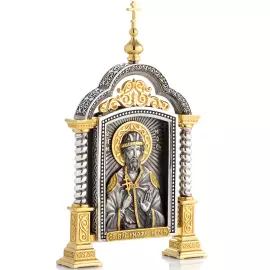 Парадная икона "Святой Игорь"